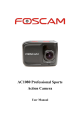 AC1080 Professional Sports Action Camera