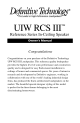 UIW RCS III