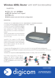 Wireless ADSL Router